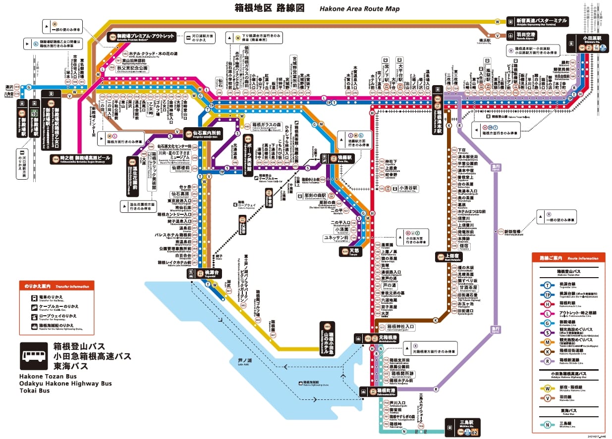 箱根湯本車站交通、巴士搭車處、箱根湯本車站美食整理
